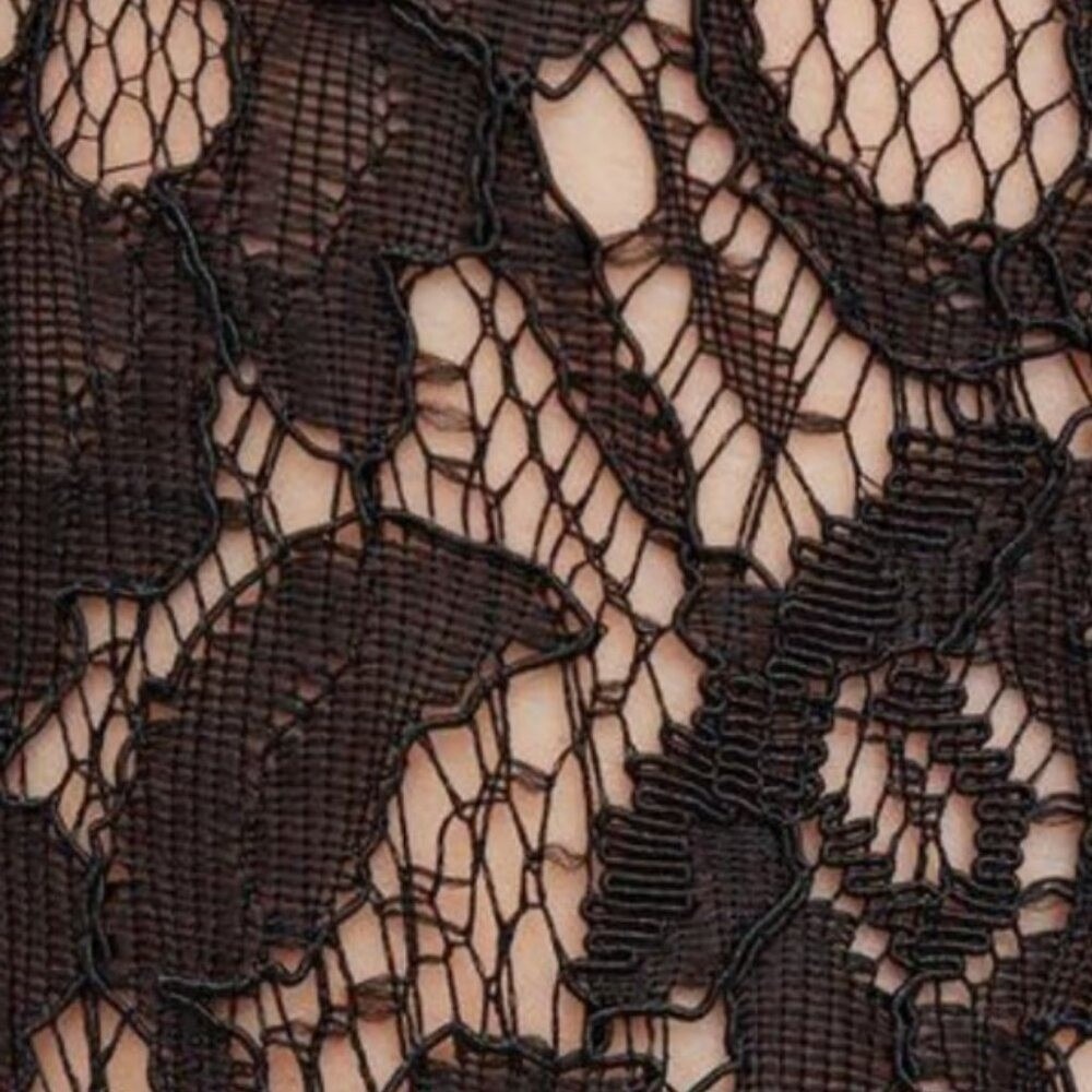 Torrid‎ Madison Black Lace Long Sleeve Button Down Blouse Top 3X 22-24 New - Picture 3 of 6